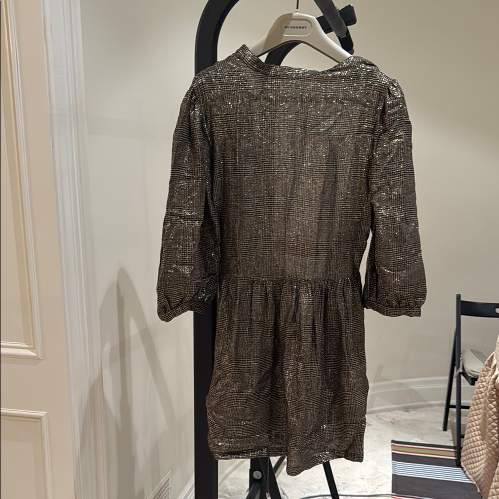 Elegant Metallic Dress